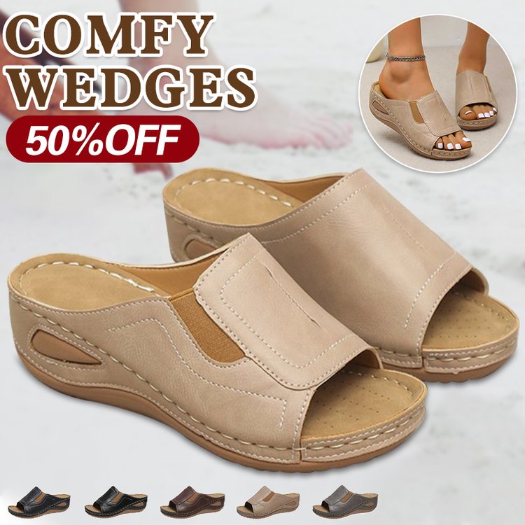 Women Summer Wedge Sandals