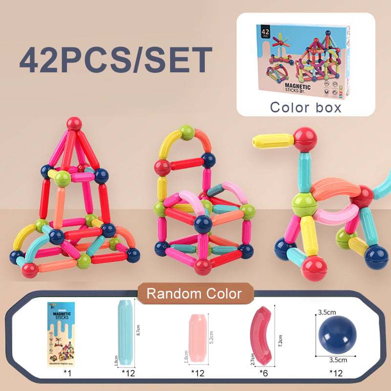 🔥Last Day Promotion 49% OFF- Educational Magnet Building Blocks