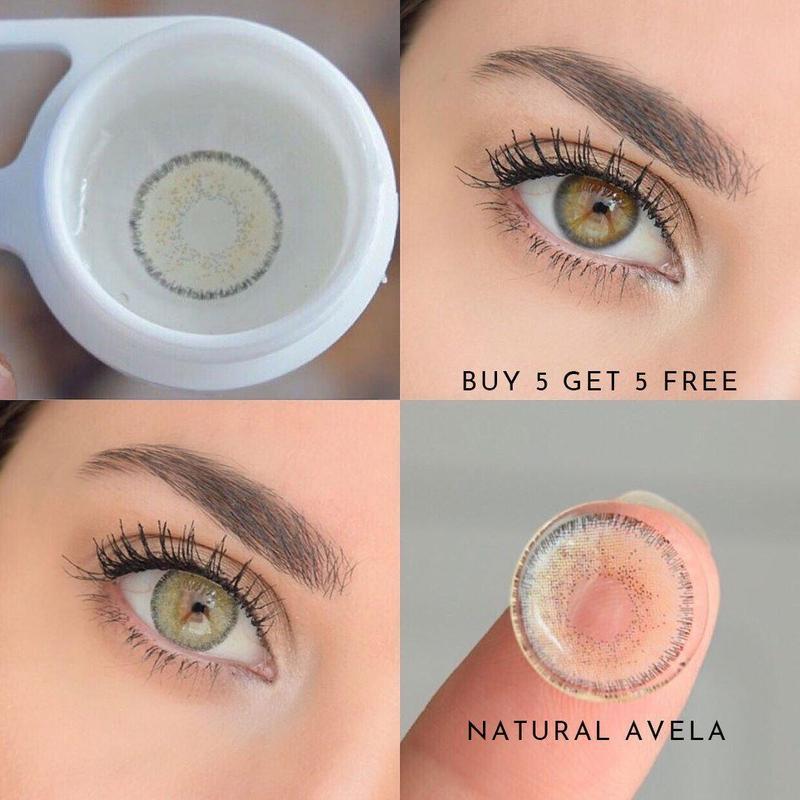 Natural Avela Yearly Contact Lenses