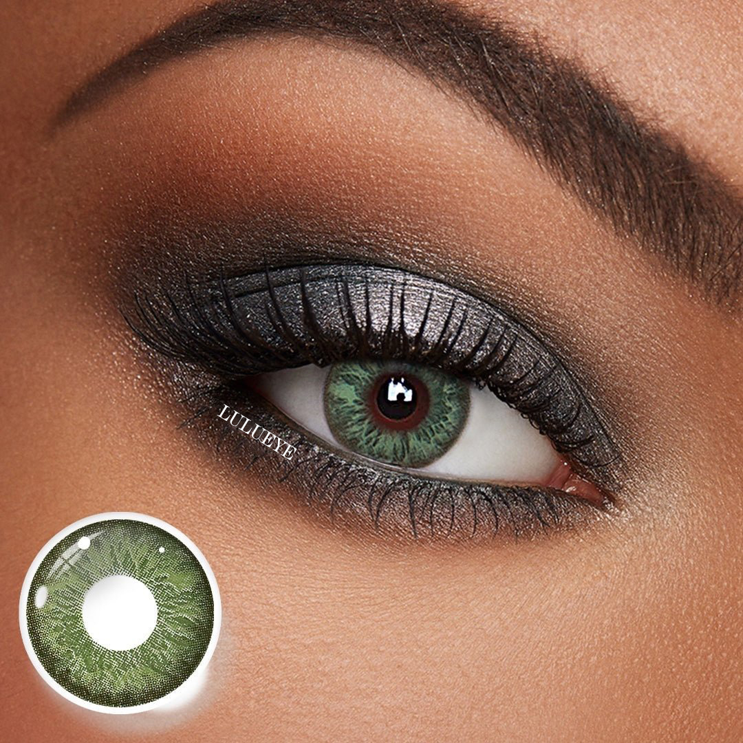 Cocktail Mint Julep Green Yearly Colored Contacts