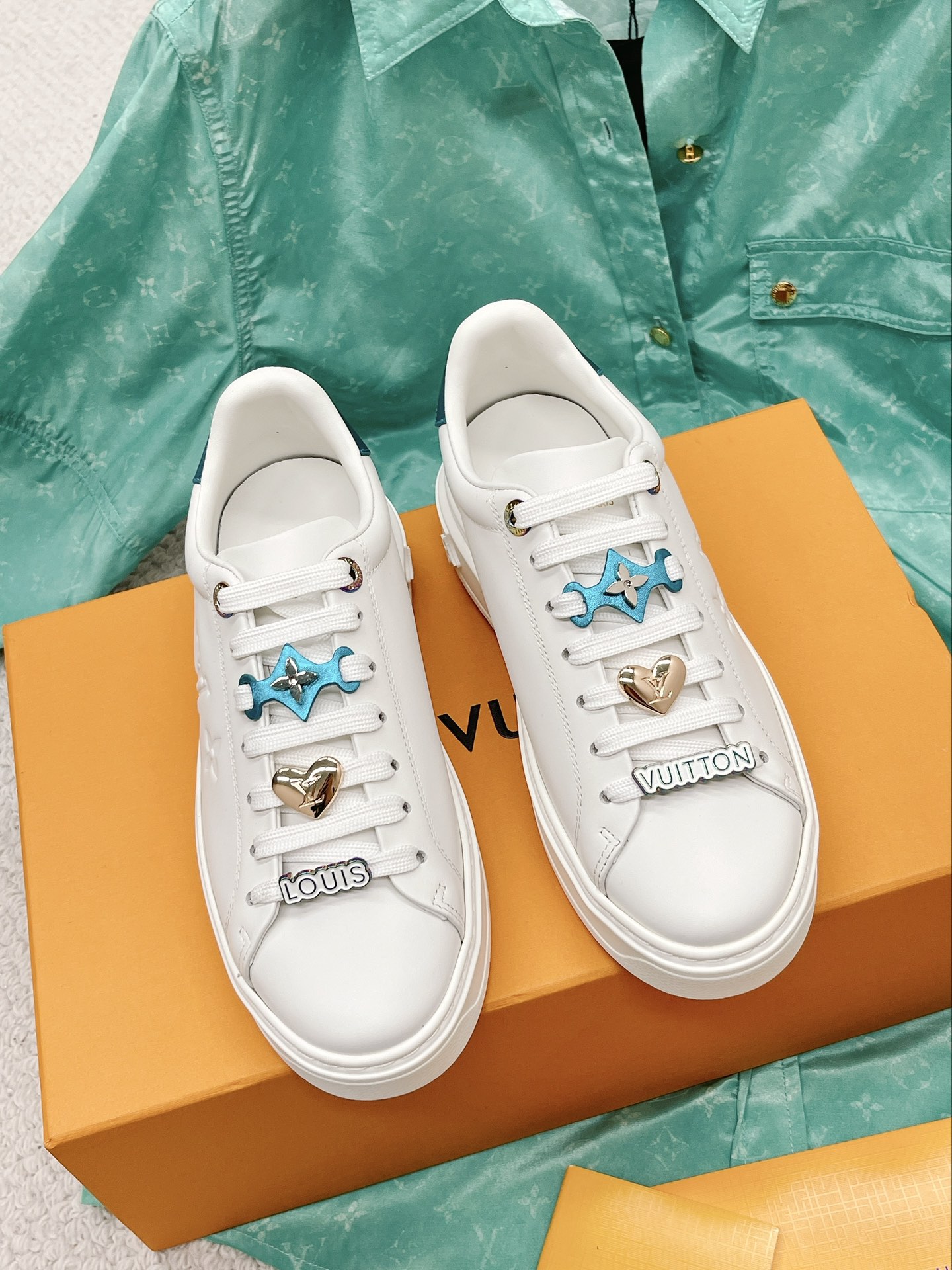Louis Vuitton women vulcanized shoes sneakers
