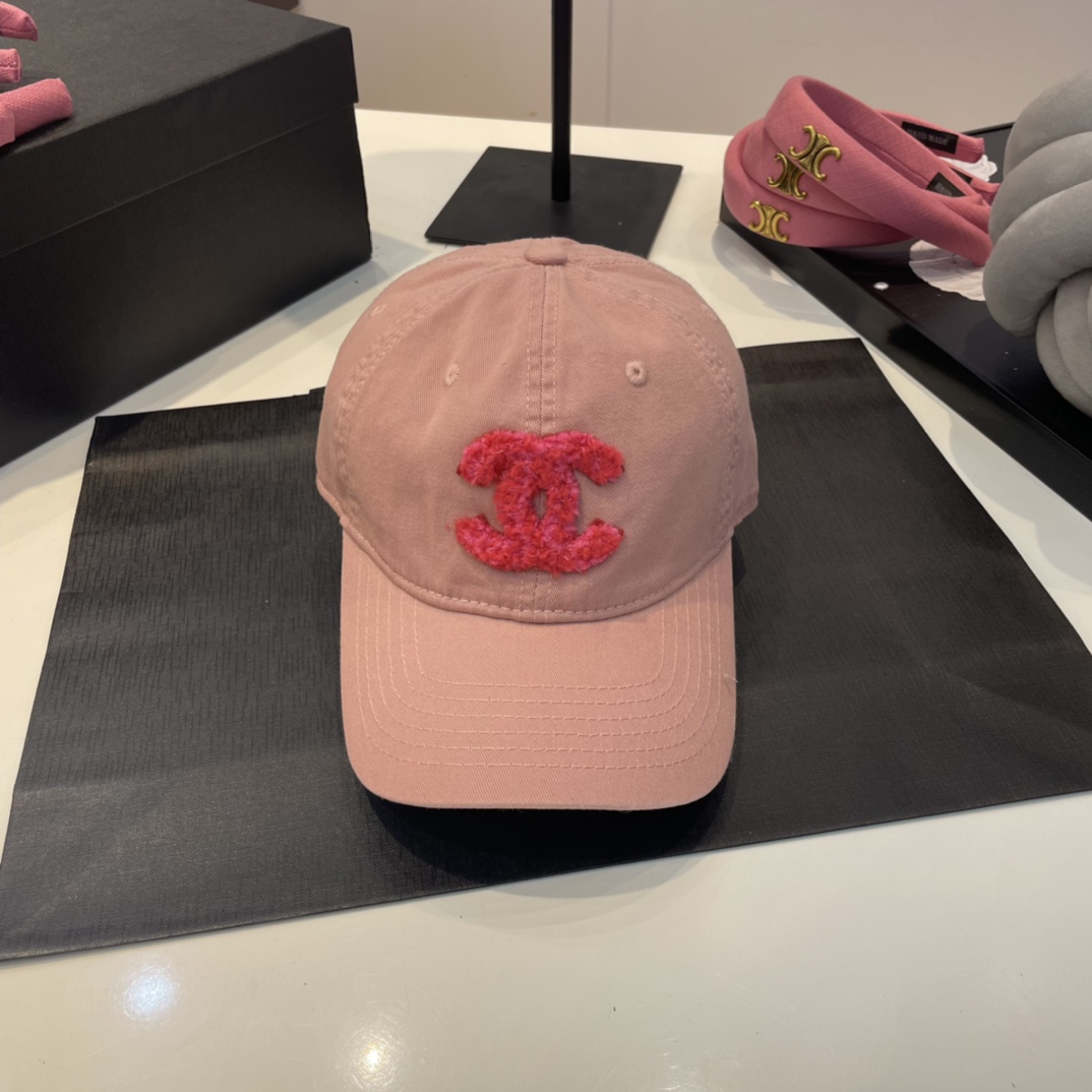 Chanel simple fashion embroidery baseball hats