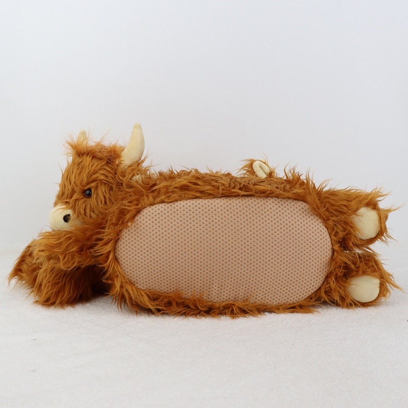 Highland cow slippers Highland Cattle Slippers Moo Slippers image 5