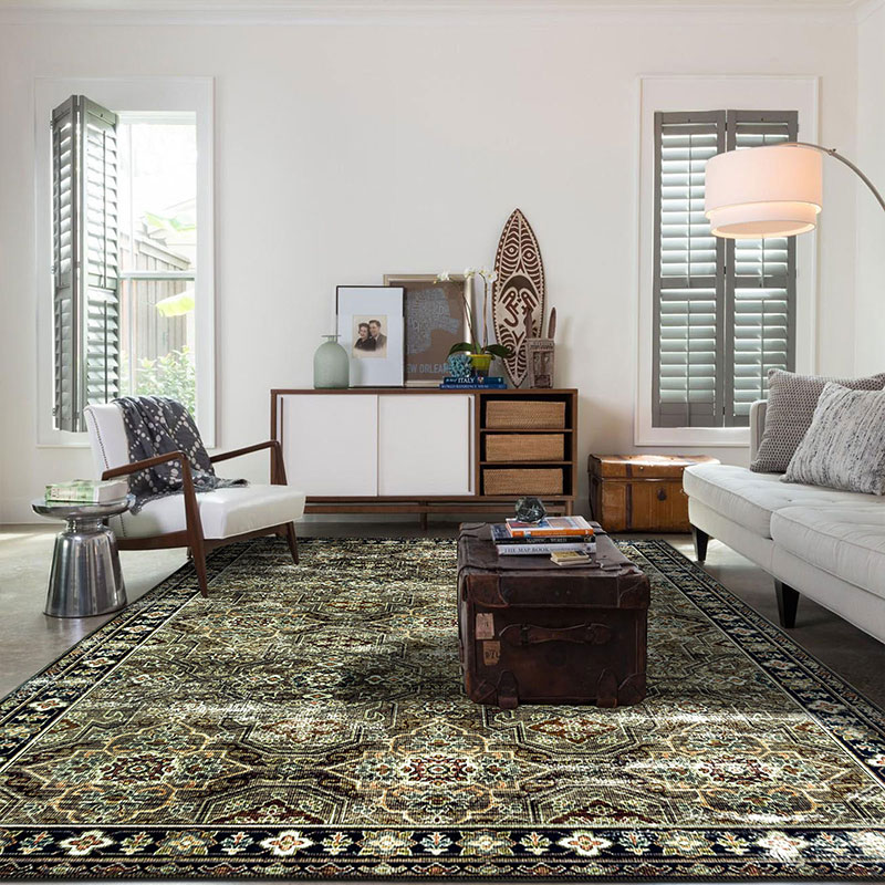 Arrebol Vintage Indoor distressed Large Area Rug 