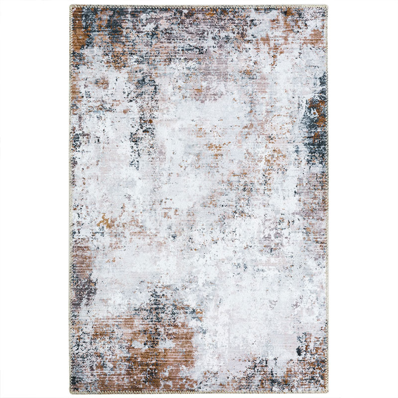 Ustinian Machine Washable Modern Abstract Area Rug