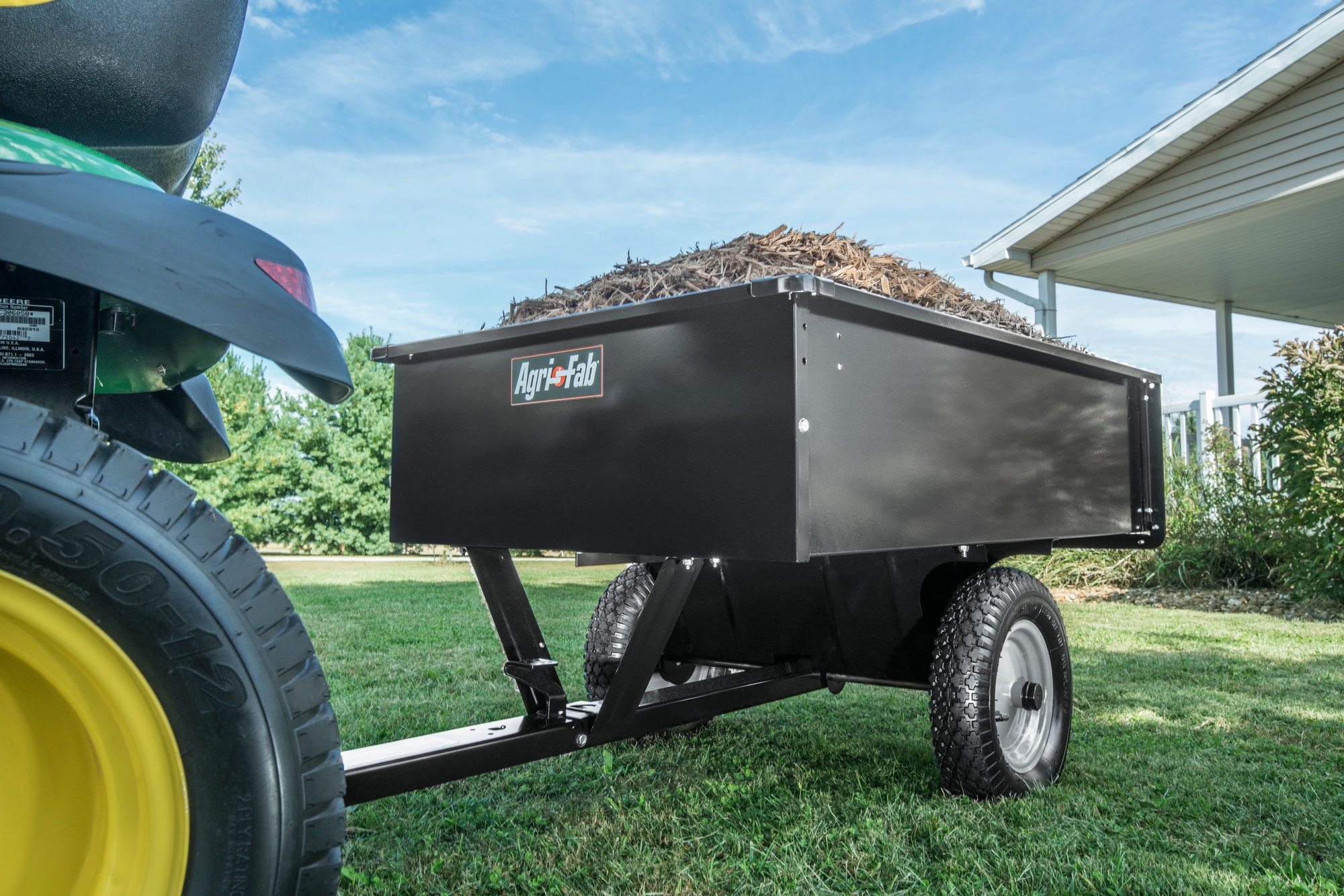 Agri-Fab 45-0101-999 12-cu ft Steel Dump Cart - 1