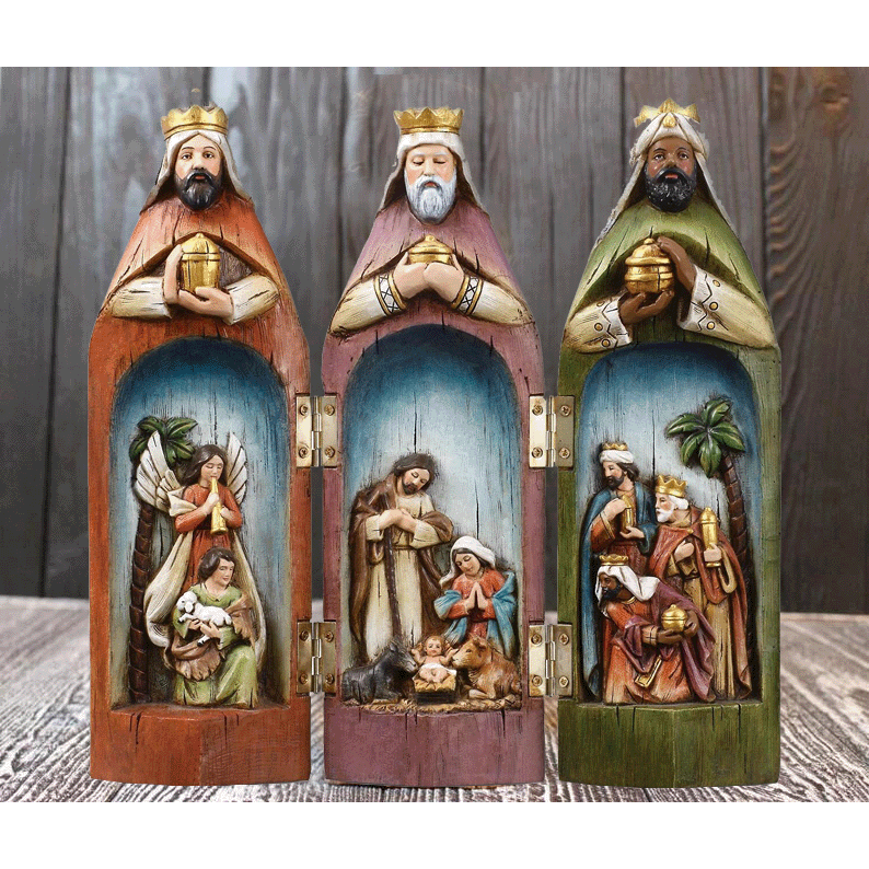 Three Wise Men Nativity Set