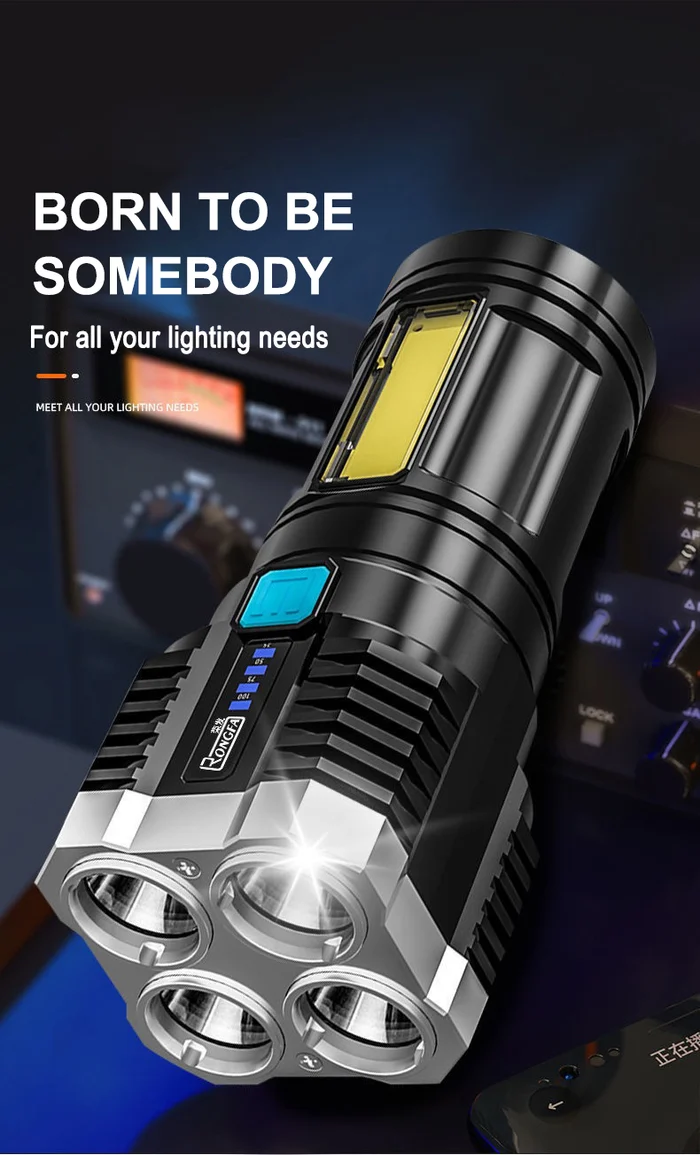 Black flashlight