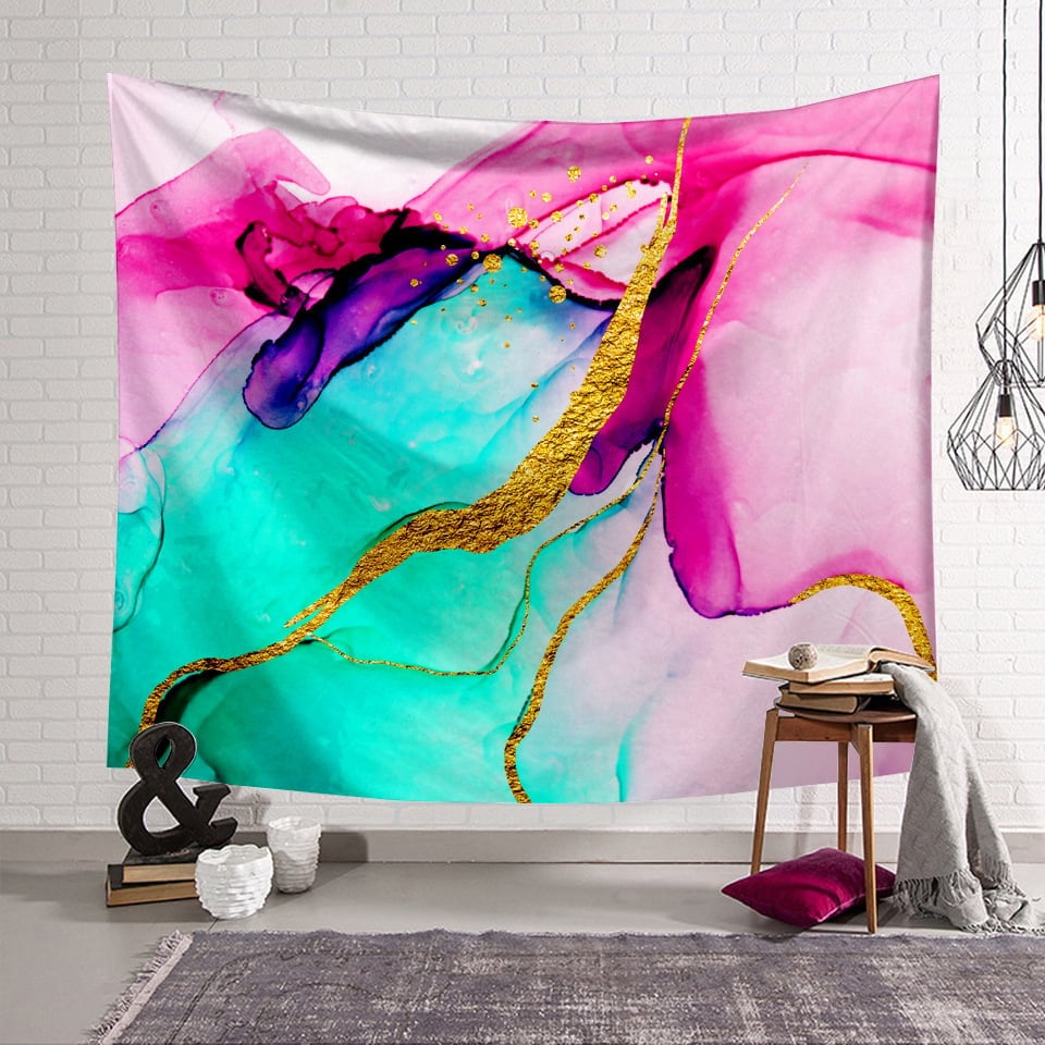 🎁Marble Style Wall Hanging Blanket ( 49% OFF Today )