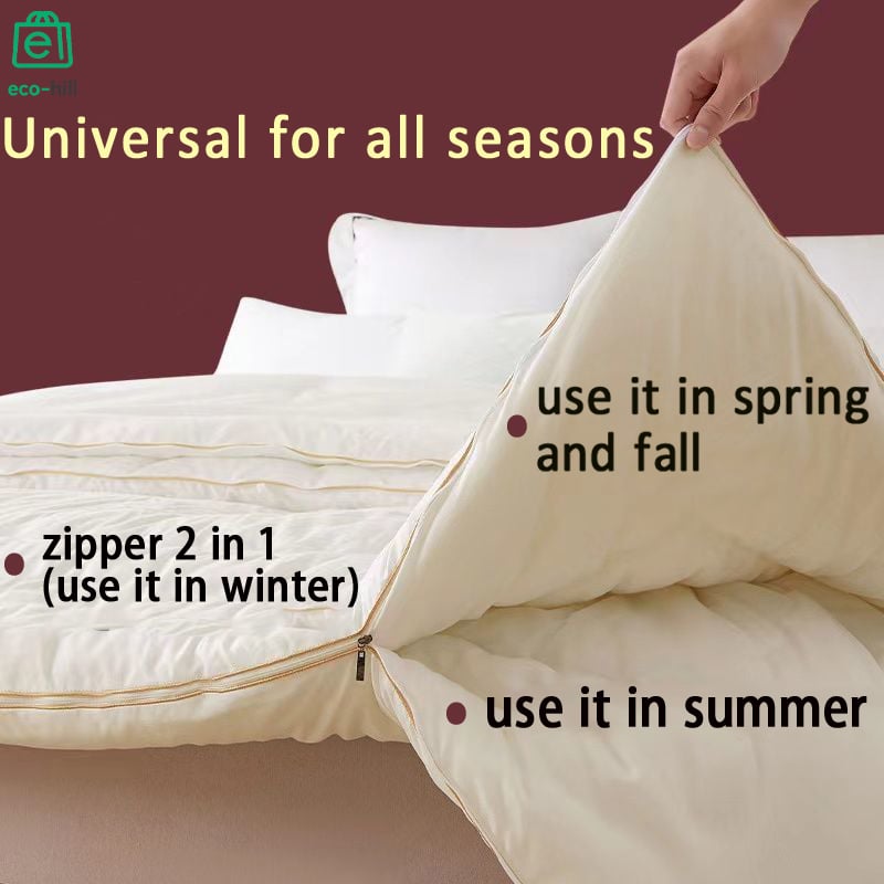 (🔥Big Sale) 2-in-1 zipper quilt for all seasons