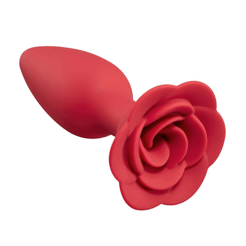 Full Bloom Rose Butt Plug: Safe Silicone Pleasure (8.3 inches)-BestGSpot
