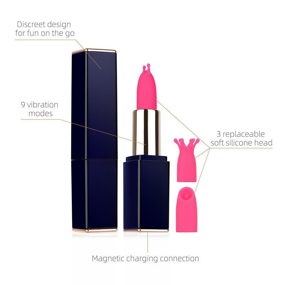Bisous Mystery Lipstick Vibrator - Embrace Secret Pleasures-BestGSpot