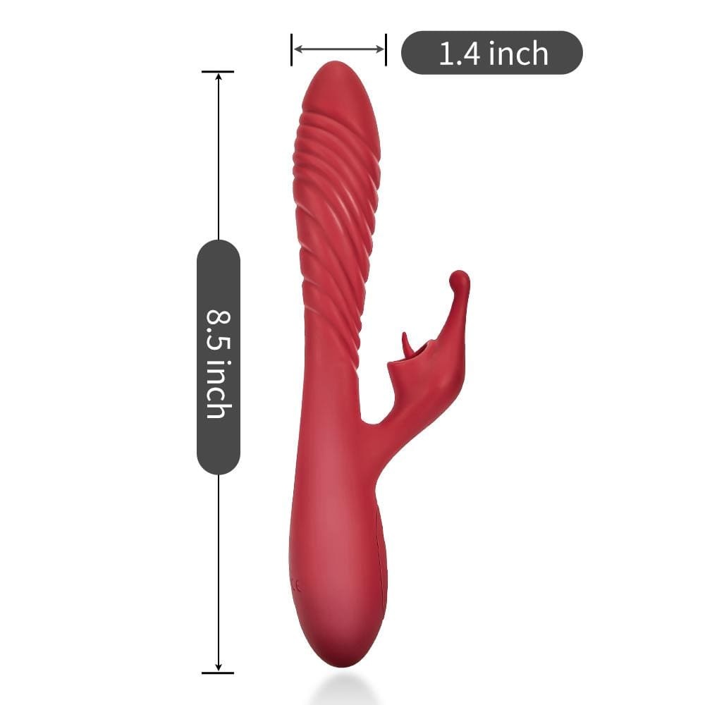 Mini Mouth Branch Vibrator - 2 Motor, Vibration & Heating-BestGSpot