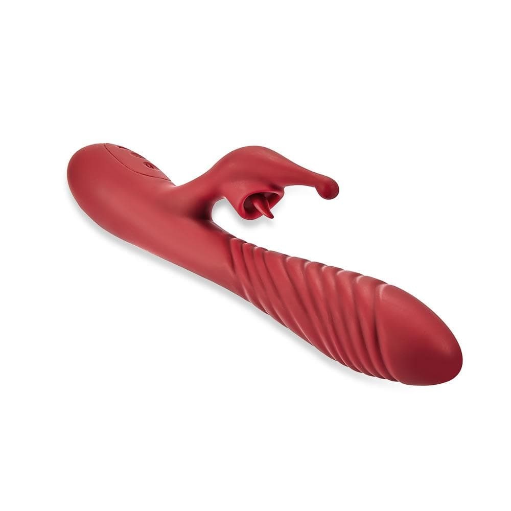 Mini Mouth Branch Vibrator - 2 Motor, Vibration & Heating-BestGSpot