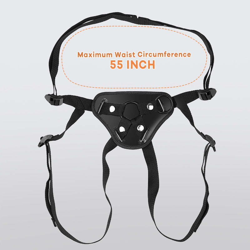 BestGspot Adjustable Strap-On Harness with Two Different Sizes O-Rings - Explore New Dimensions of Pleasure-BestGSpot