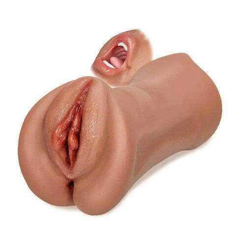 7.4" 3-in-1 Lifelike Mouth Pussy Anus Pocket Pussy-BestGSpot