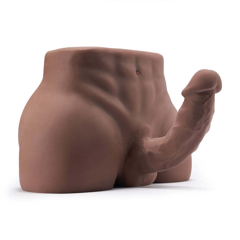 Super Realistic Unisex Male Butt with Anal Entry - 8.5 lbs-BestGSpot