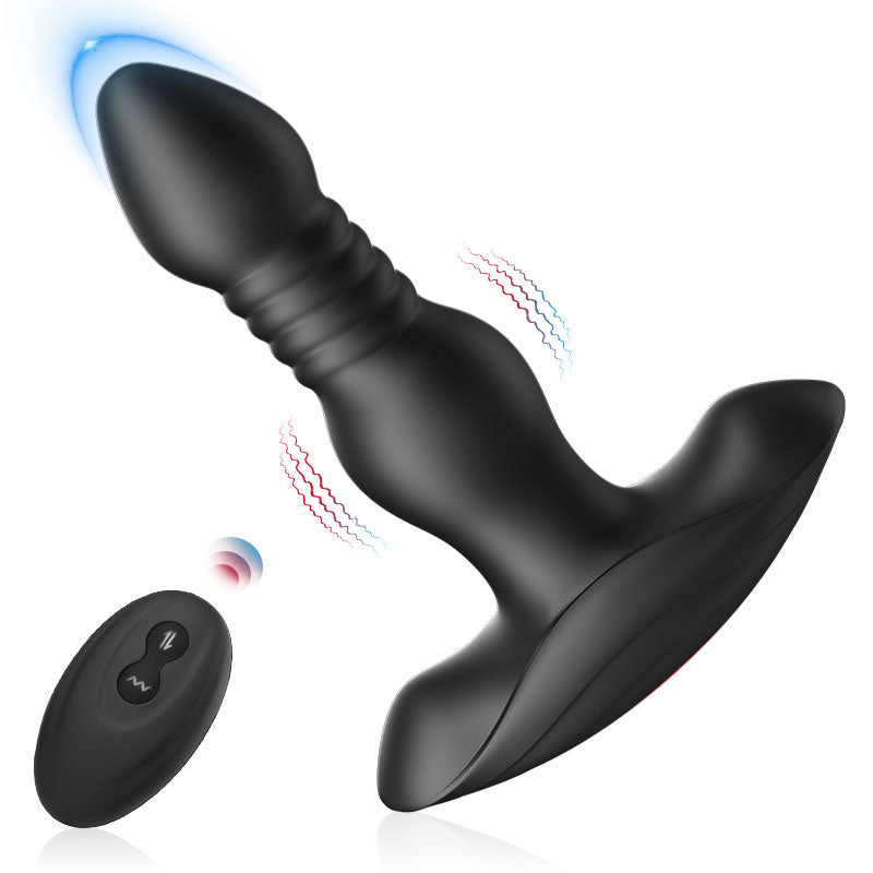 Thrust & Vibe Anal Plug - Ultimate Pleasure with Remote Control-BestGSpot
