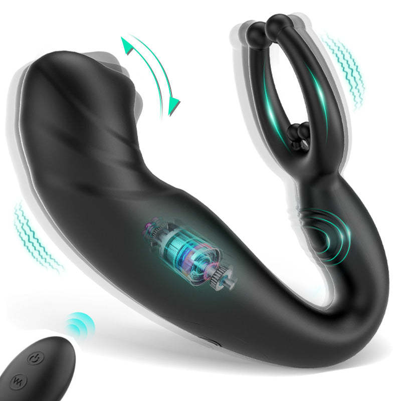 Multifunctional Vibrating Prostate Anal Plug with Remote Control-BestGSpot