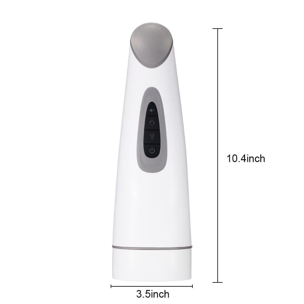 Curved Handle: 7 Vibrating, 3 Sucking, Heating Voice Masturbation Cup-BestGSpot