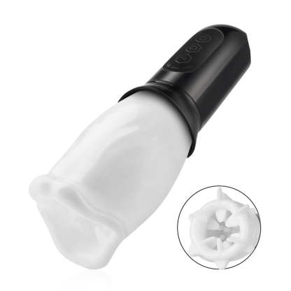 Bare Sleeve Blow Job Cup - 4 Frequency 3 Speeds-BestGSpot