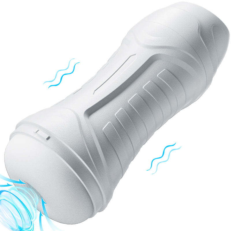 3 Sucking and Vibrating Masturbators Cup Electric Pocket Pussy Male Stroker Toy-BestGSpot