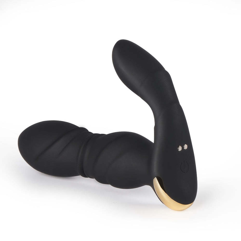 8" Telescoping Vibration Butt Plug - Anal Vibrator-BestGSpot