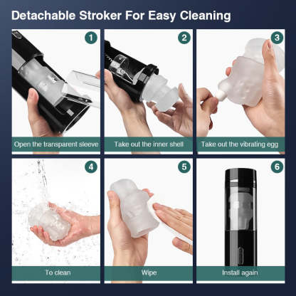 Edging 10 Powerful Thrusting Vibrating Automatic Male Masturbator Cup-BestGSpot