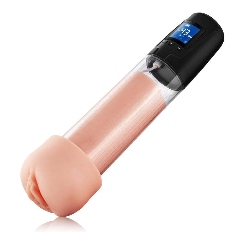 BestGSpot 2-in-1 LCD Masturbator Penis Pump-BestGSpot