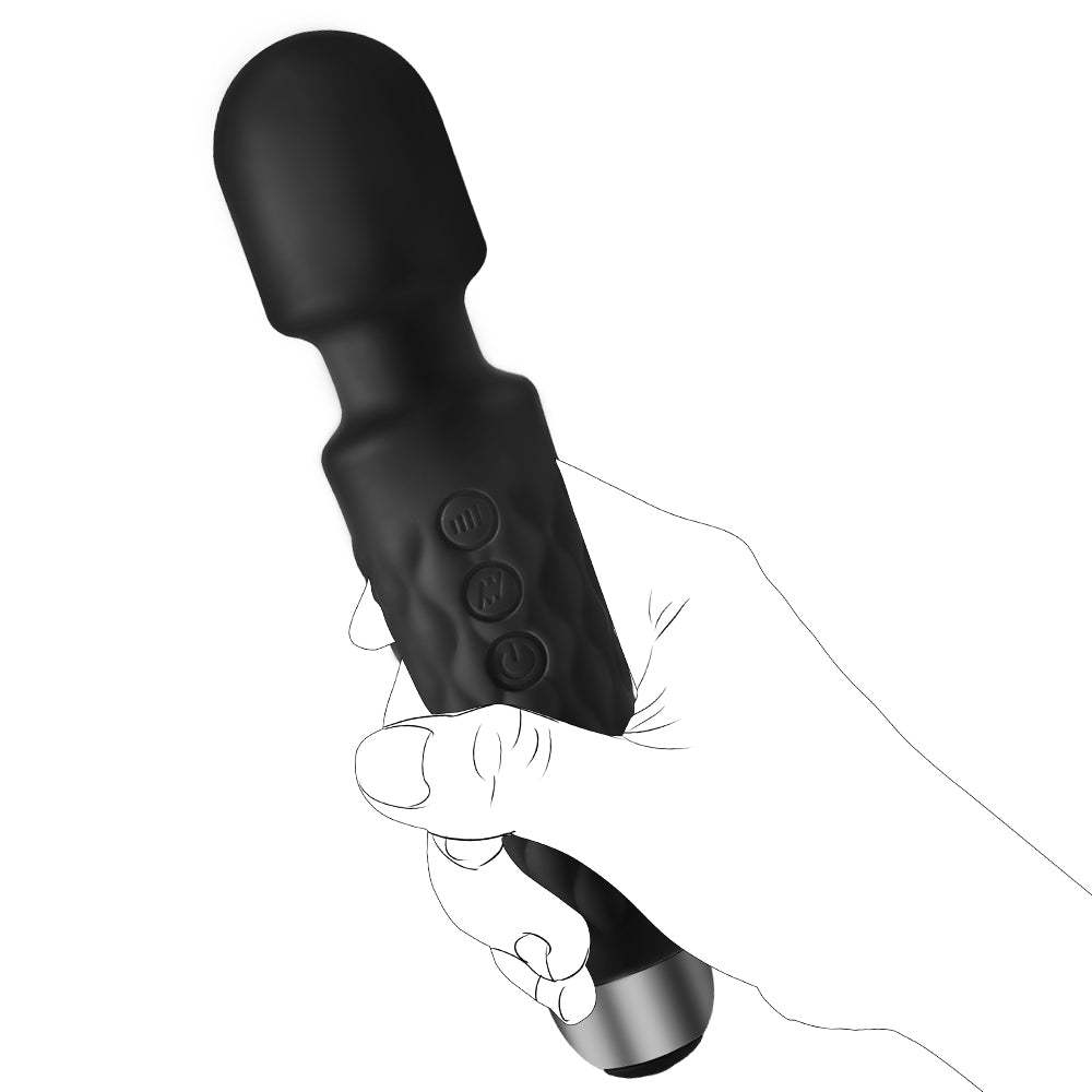 8-Speed 20-Frequency Vibrating Magic Wand Massager | Ultimate Pleasure Experience-BestGSpot