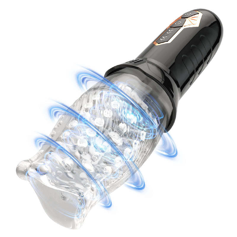 Tornado Handheld 5 Rotating 10 Vibrating Masturbation Cup BestGSpot