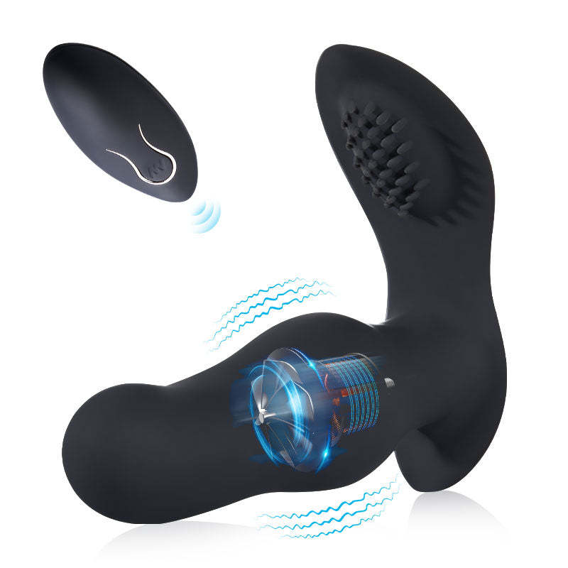 Thunder 7 Vibrations Extraordinary Prostate Massager with Remote Control-BestGSpot