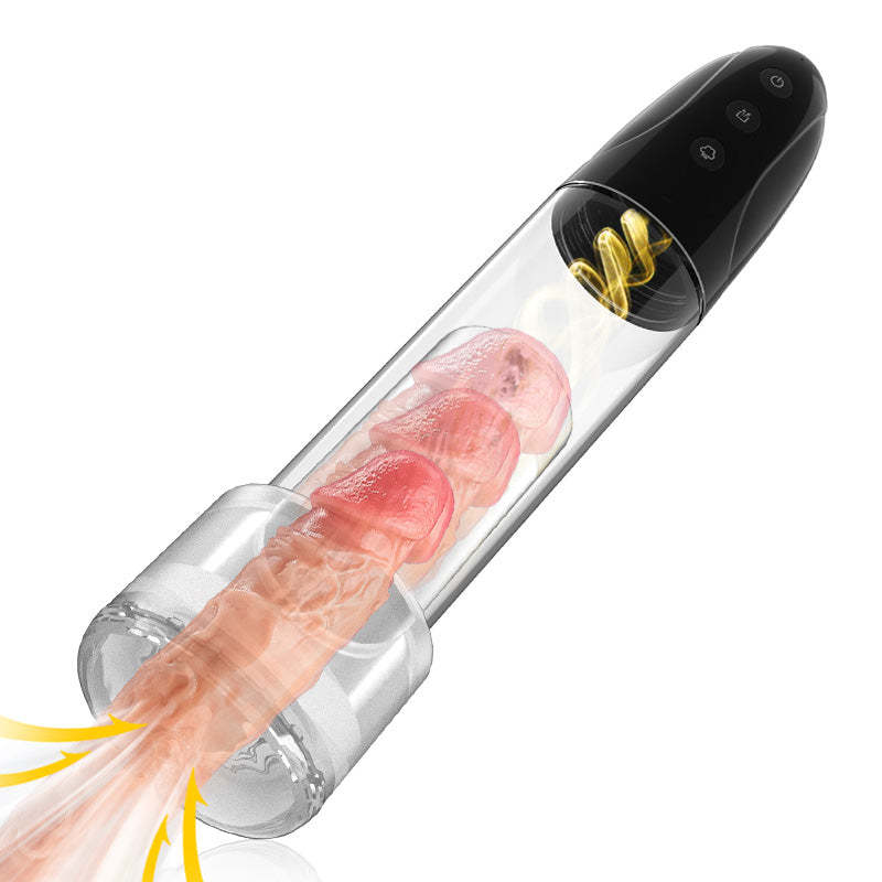 Vagina-Sucking Electric Penis Enhancement Pump - Elevate Your Pleasure-BestGSpot