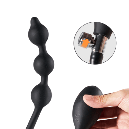 U-Eurich Silicone Inflatable Butt Plug for Couples - Perfect for Beginners-BestGSpot