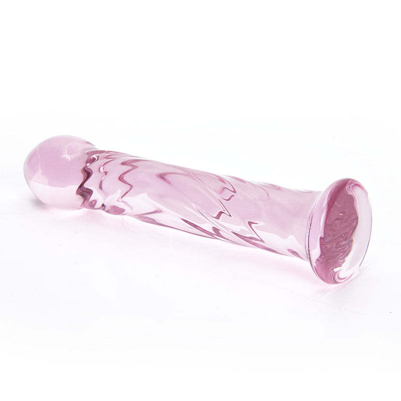 Bestgspot Crystal Glass Butt Plug / Glass Dildo 6.7 inch-BestGSpot