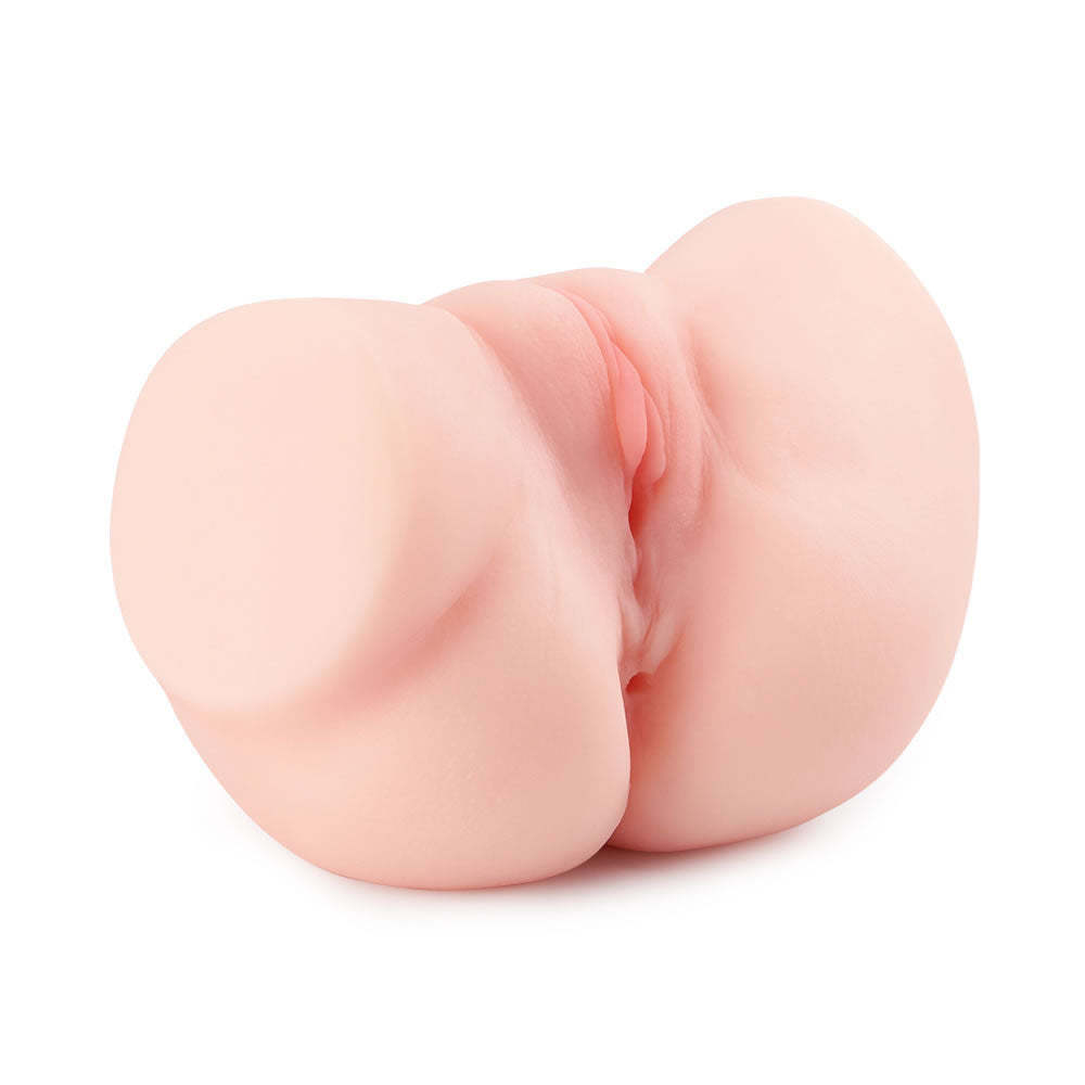 Easily Love Dual-Channel Realistic Butts - Double the Pleasure, Double the Fun-BestGSpot