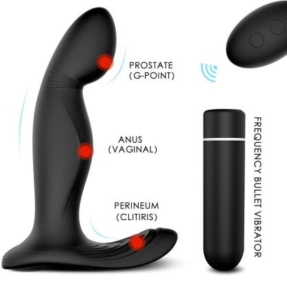Zeus - Detachable Prostate Stimulator with Bullet Vibrator-BestGSpot