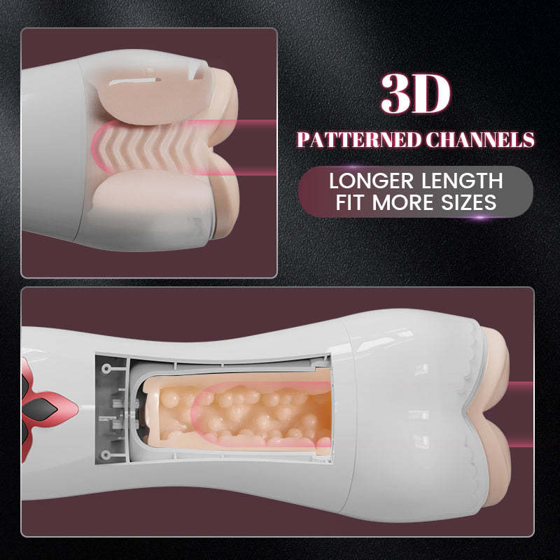3 IN 1 Split Design Masturbation Cup-BestGSpot