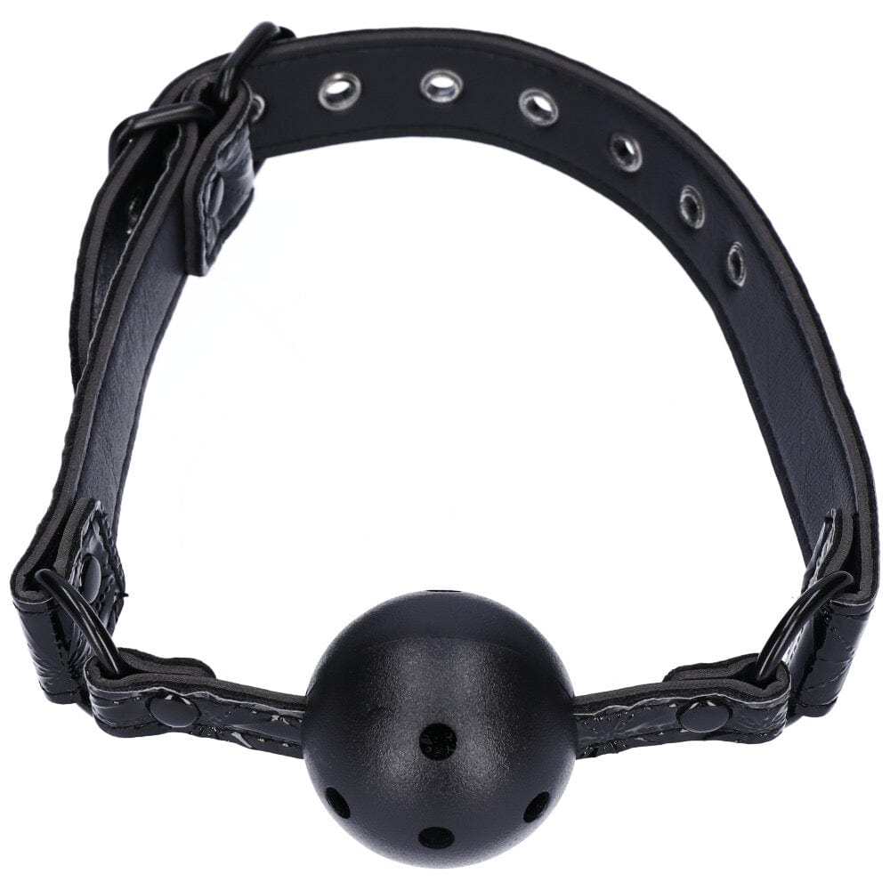 Dark Amour Breathable Adjustable Bondage Ball Gag-BestGSpot
