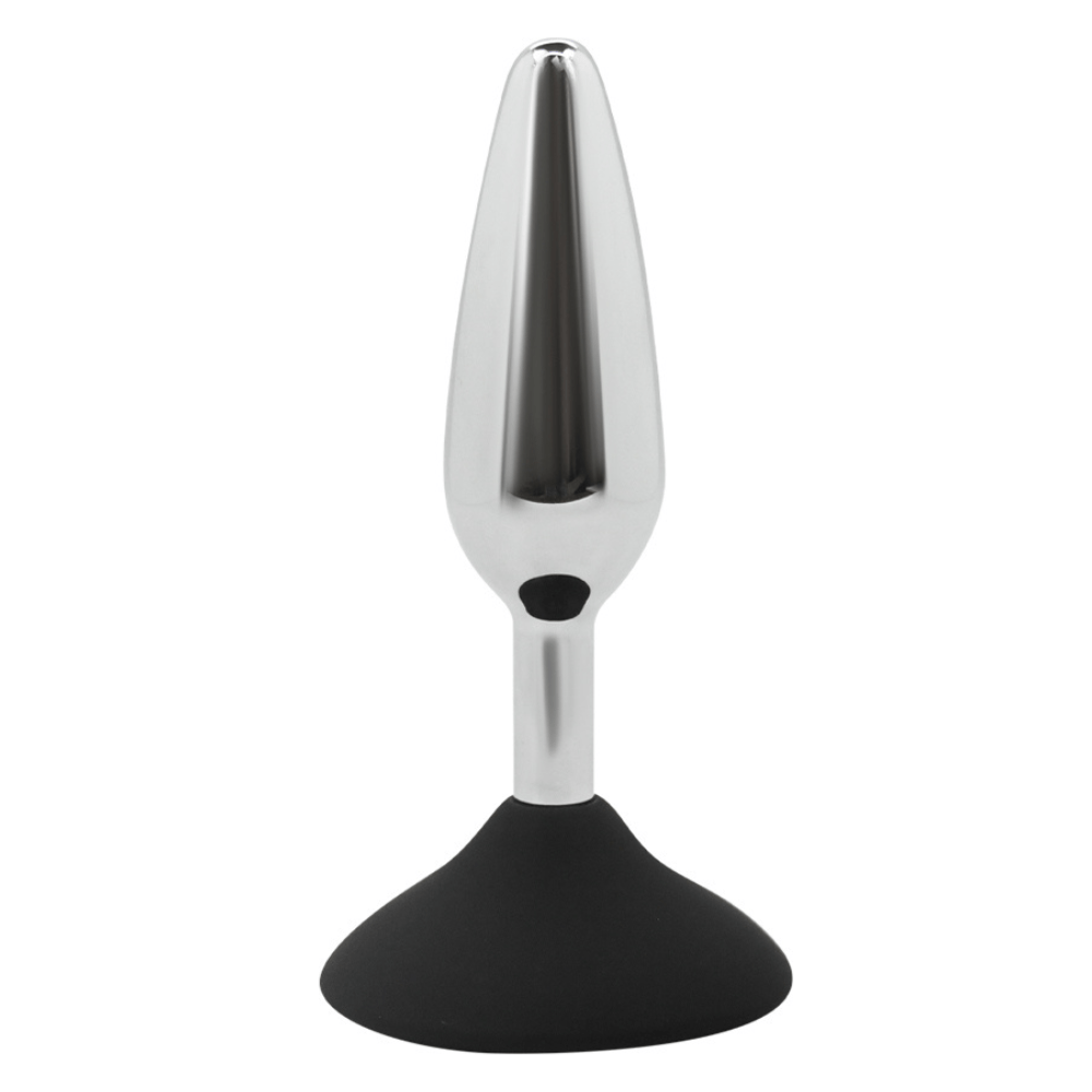 Tapered Metal Butt Plug With Flared Base-BestGSpot