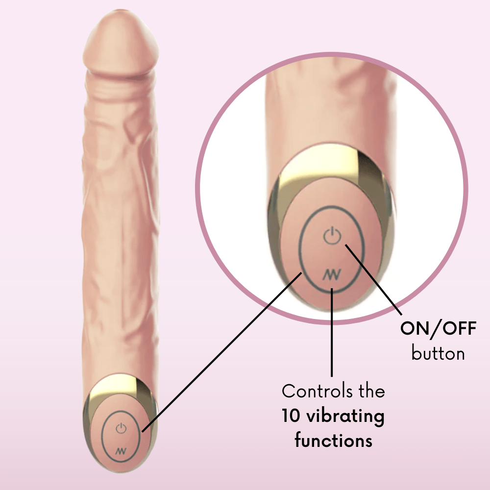 Bato Ultra Real Powerful Rechargeable Dildo Vibrator