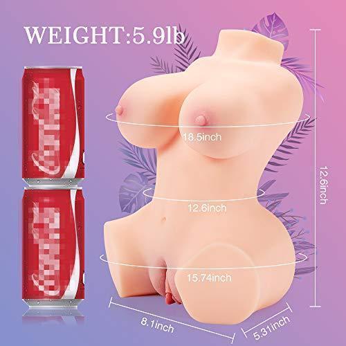 6.6lb Handheld Realistic Love Doll with Boobs, Anus & Pussy - Male Stroker Masturbator-BestGSpot