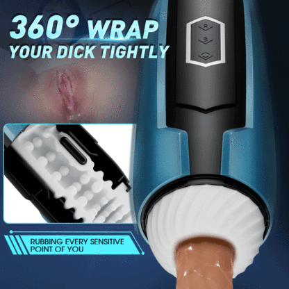 Starlight Thrusting Vibrating Blowjob Masturbation Cup - Maximize Pleasure-BestGSpot
