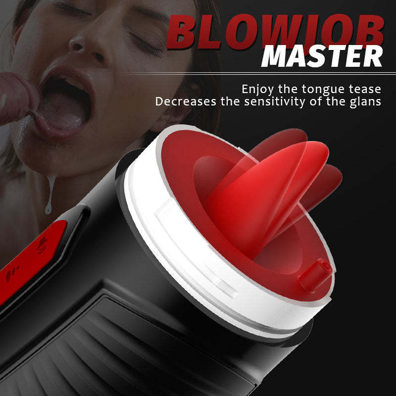 Elita 7 Tongue Licking 4 Sucking Modes Male Masturbator Cup-BestGSpot