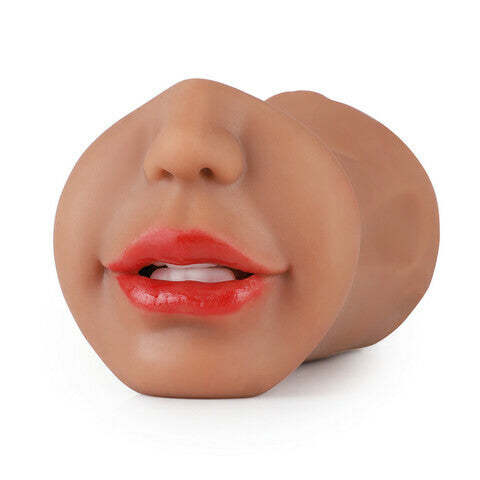 7.4" 3-in-1 Lifelike Mouth Pussy Anus Pocket Pussy-BestGSpot