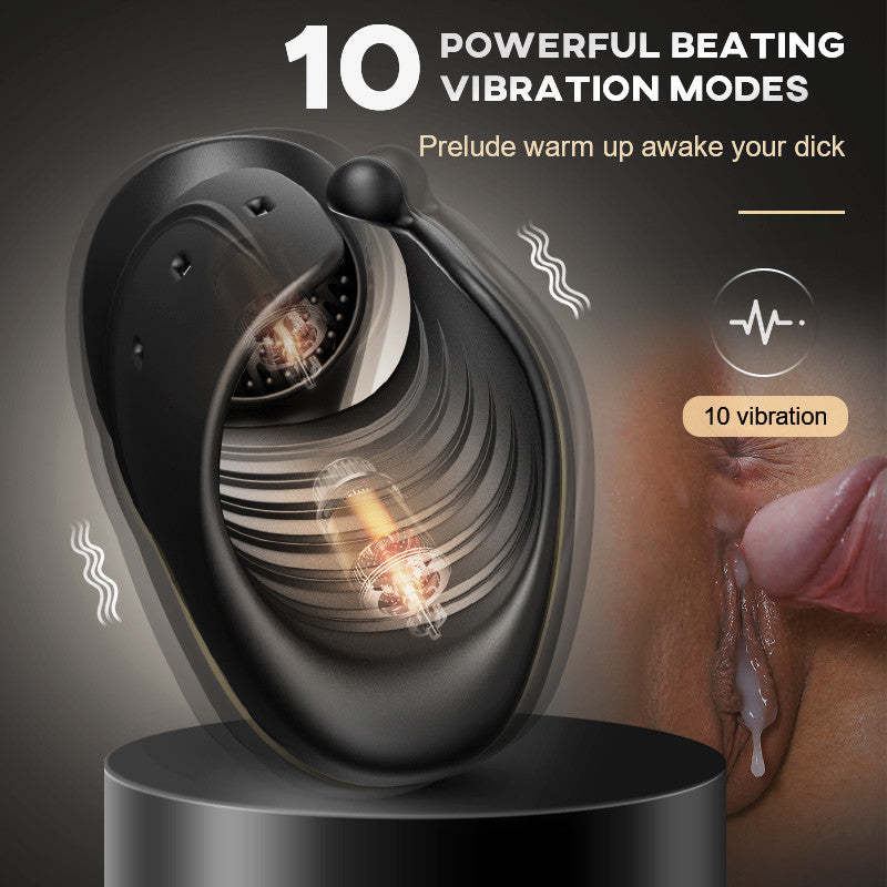 Alien Automatic Adjustable Buckle 10 Vibrating Modes Masturbation Cup-BestGSpot