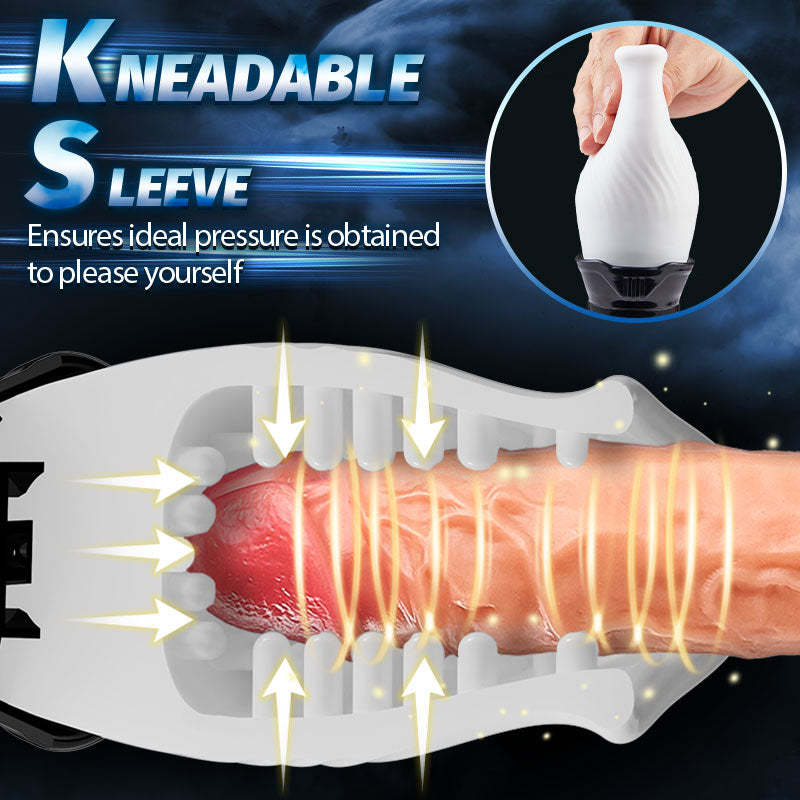 Tornado Handheld 5 Rotating 10 Vibrating Masturbation Cup-BestGSpot