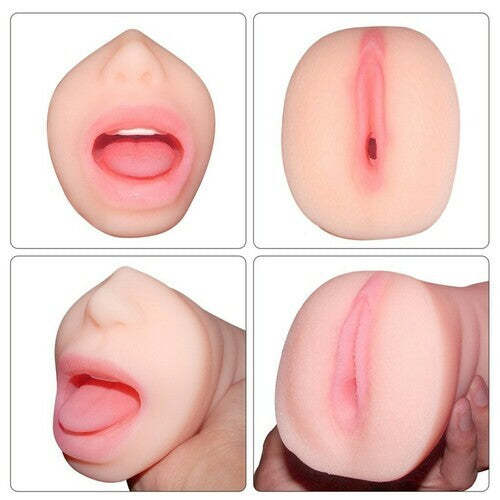 Dual Holes Male Masturbators-BestGSpot