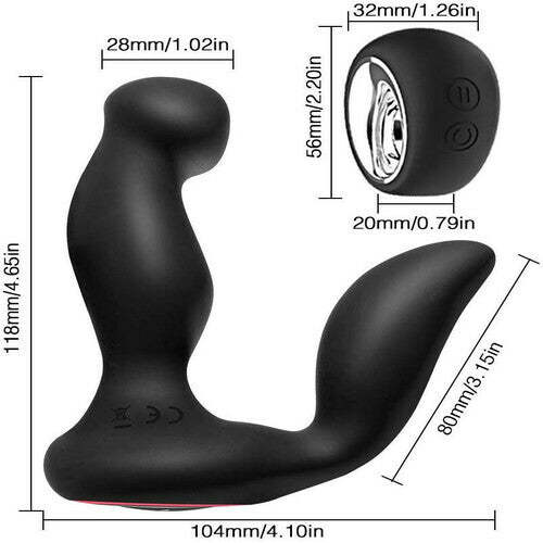 7-Speeds Male Vibrating Prostate Massager-BestGSpot