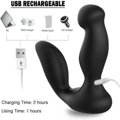 7-Speeds Male Vibrating Prostate Massager-BestGSpot